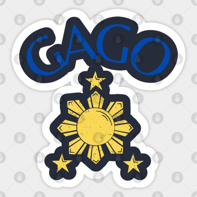 gago tagalog 3 stars and a sun Sticker by CatheBelan